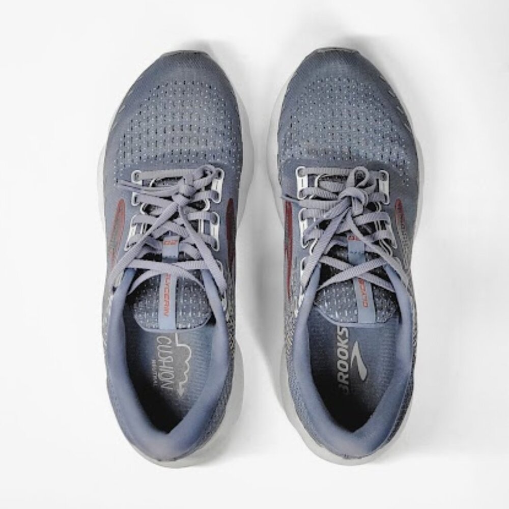 BROOKS MEN'S glycerin 20 running shoes gray Style 110382 Size 11 EUC - Picture 5 of 11